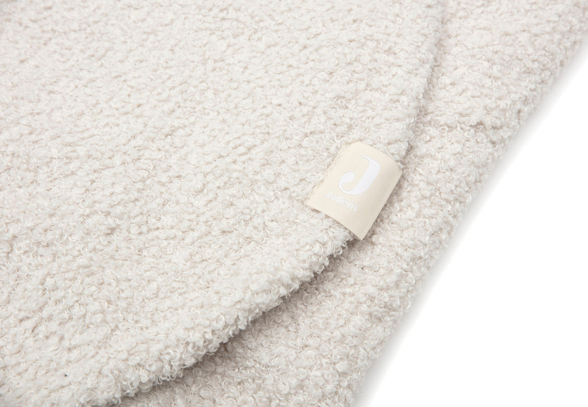 Jollein Wickeldecke Einschlagdecke Bear Boucle - Oatmeal