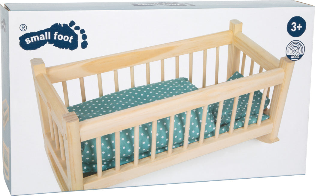 Small Foot Puppenwiege aus Naturholz