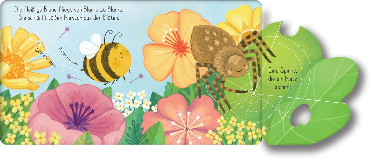 Usborne Entdecker Klappenbuch: Kleine Biene im Garten