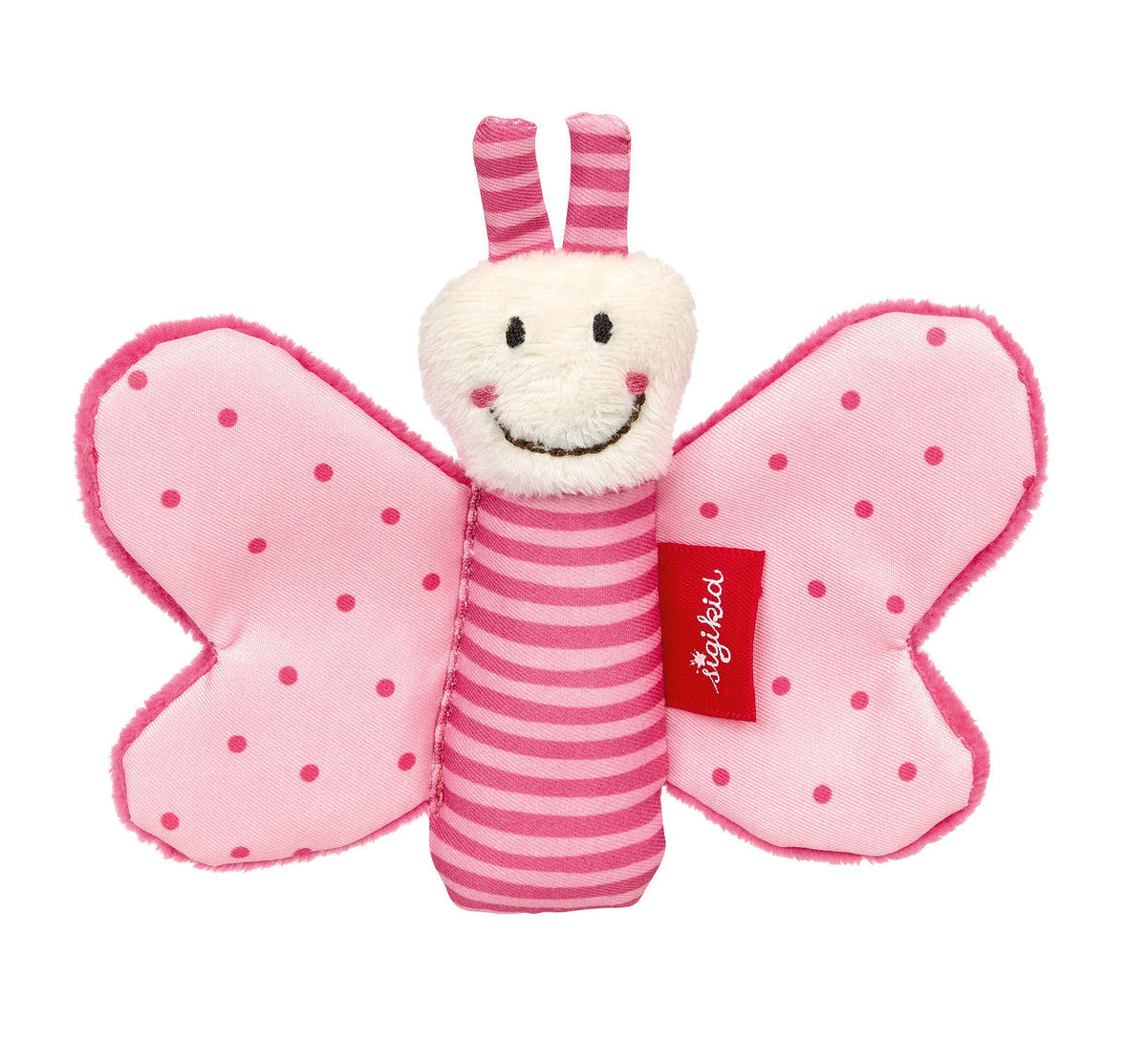 Sigikid Greifling Knister Schmetterling Rosa Pink