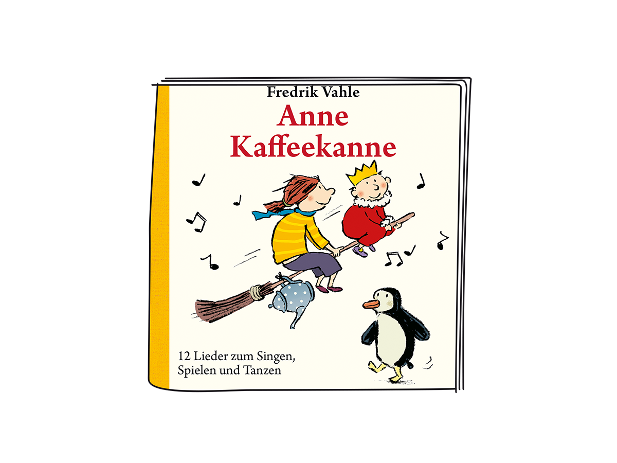 tonies Hörfigur für Toniebox: Anne Kaffeekanne 12 Lieder zum Singen, Spielen und Tanzen