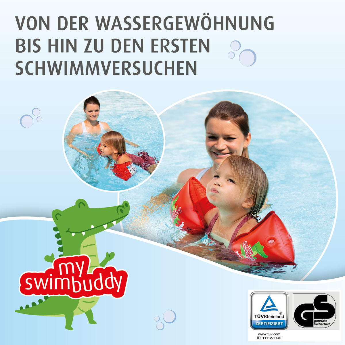 reer Schwimmärmel my swimbuddy 11-30kg (1-6Jahre)
