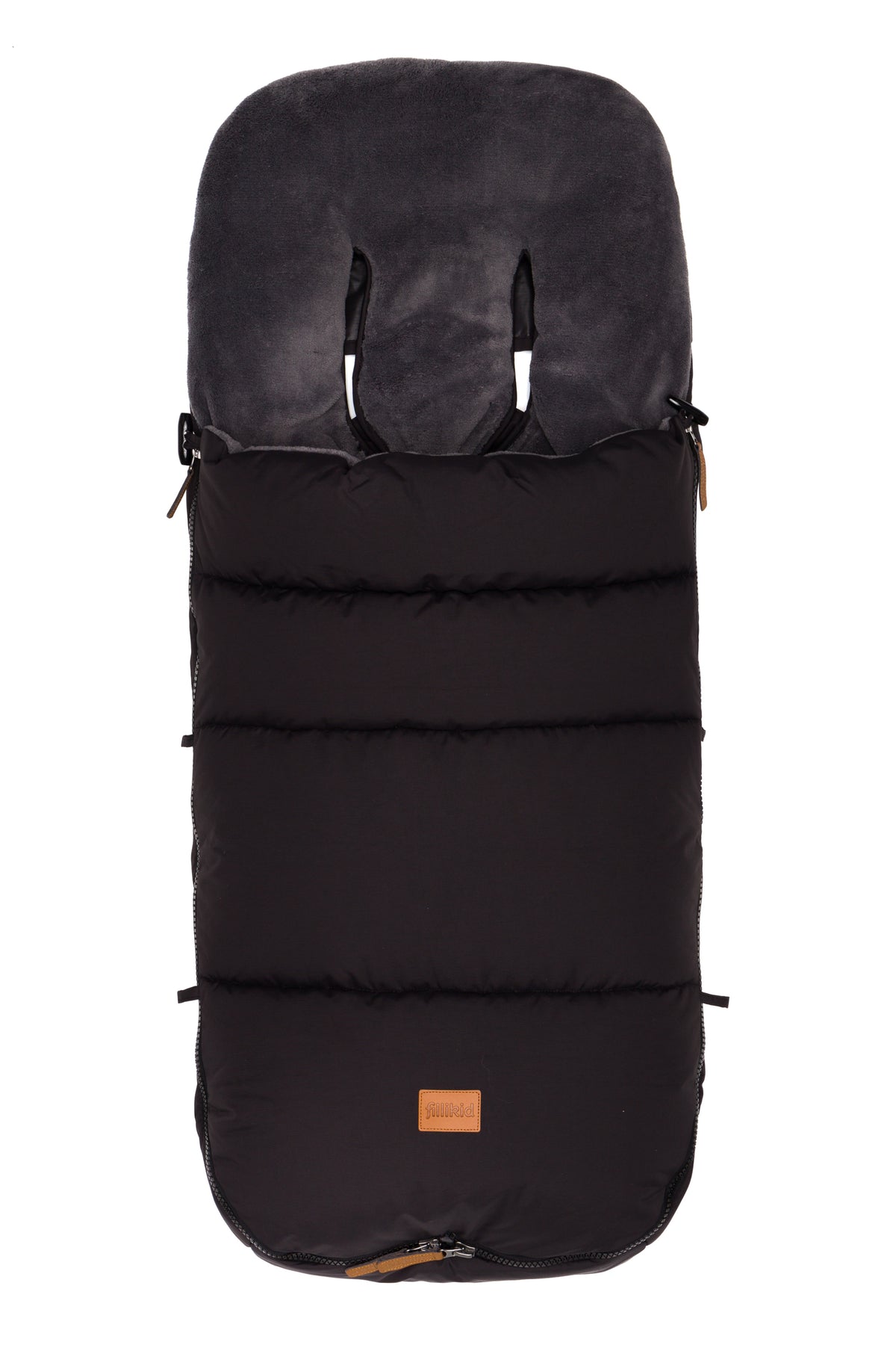 Fillikid Kinderwagen Winter Fußsack Kinley Schwarz
