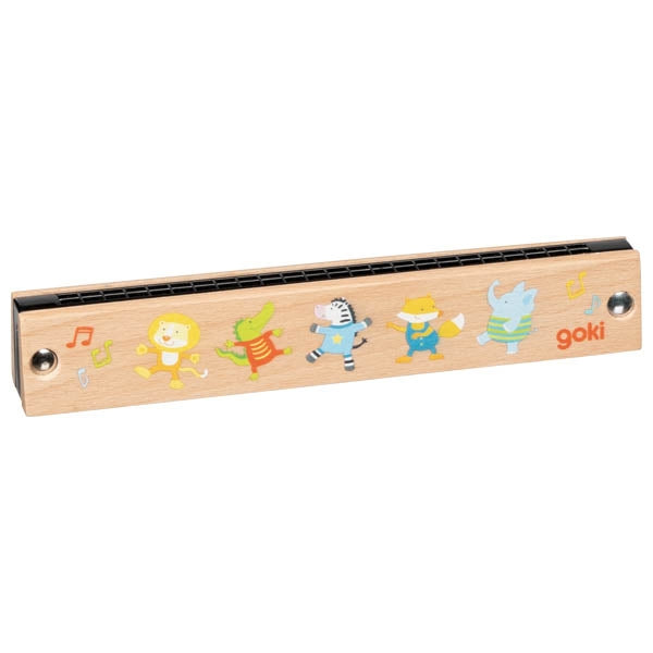 Goki Musik Mundharmonika Bunte Tiere 3J+