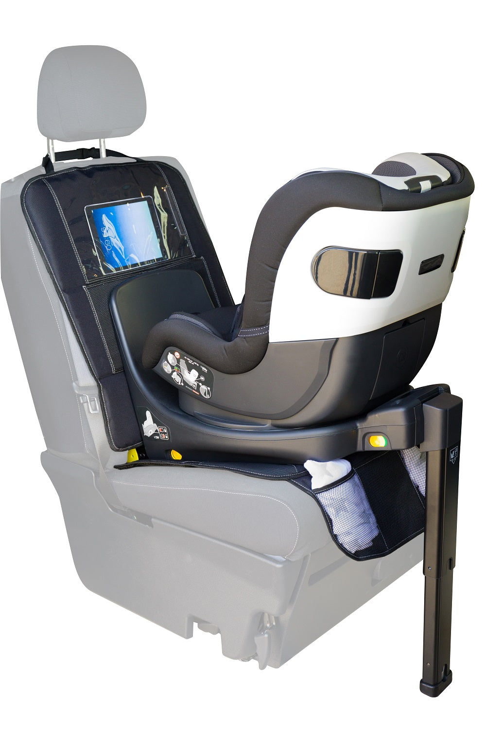 Fillikid Autositzunterlage Luxus mit Tabletthülle