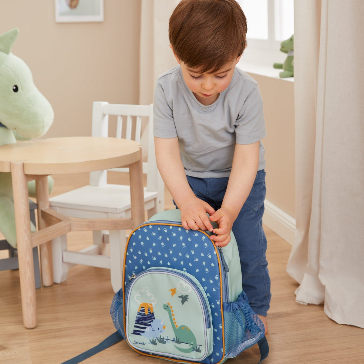 Sterntaler Kinder Rucksack Dino Rexy, 3J+