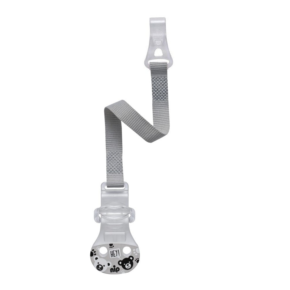 nip Schnullerband mit Haken und Clip