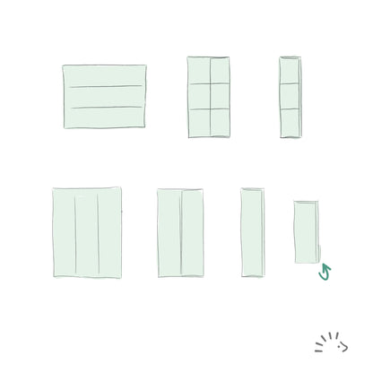 Popolini Stoffwindel Set mitwachsend "Snap2Fit"
