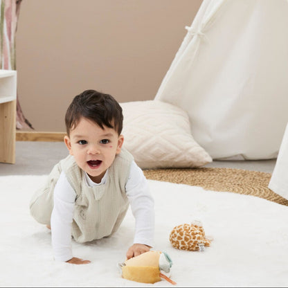 Sterntaler Baby Spielball Stoffball Safari Natur Gelb