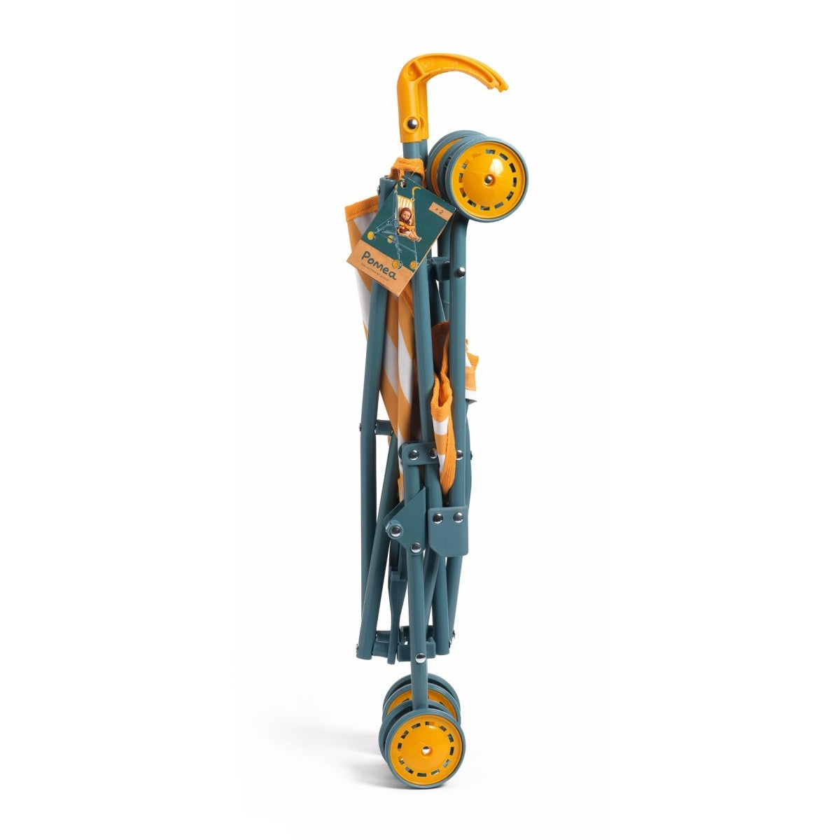 Djeco Pomea Puppenwagen Sunshine Stripes