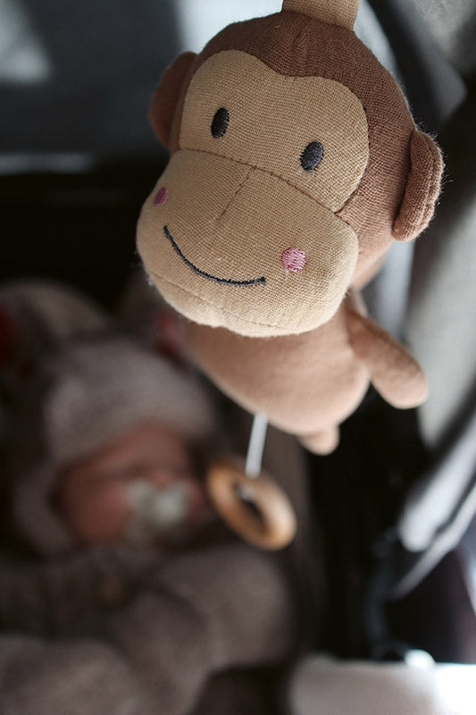 Jabadabado Baby Spieluhr Äffchen braun