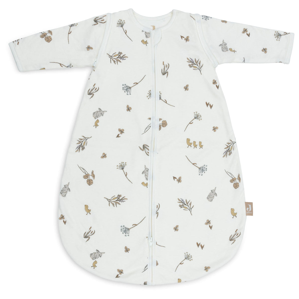 Jollein Baby Schlafsack Neugeborene mit abnehmbaren Ärmeln Jersey Rund 60cm – Riverside