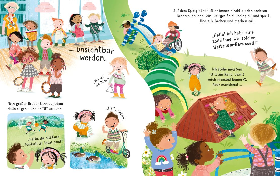 Usborne Kinderbuch 4J+: Ich bin manchmal schüchtern