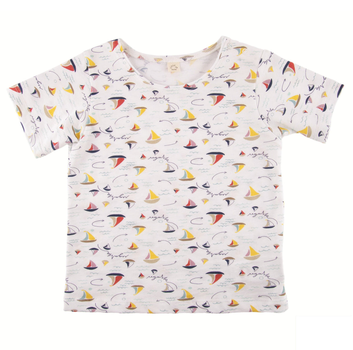 Iobio Sommer T-Shirt Single Jersey Regatta Allover