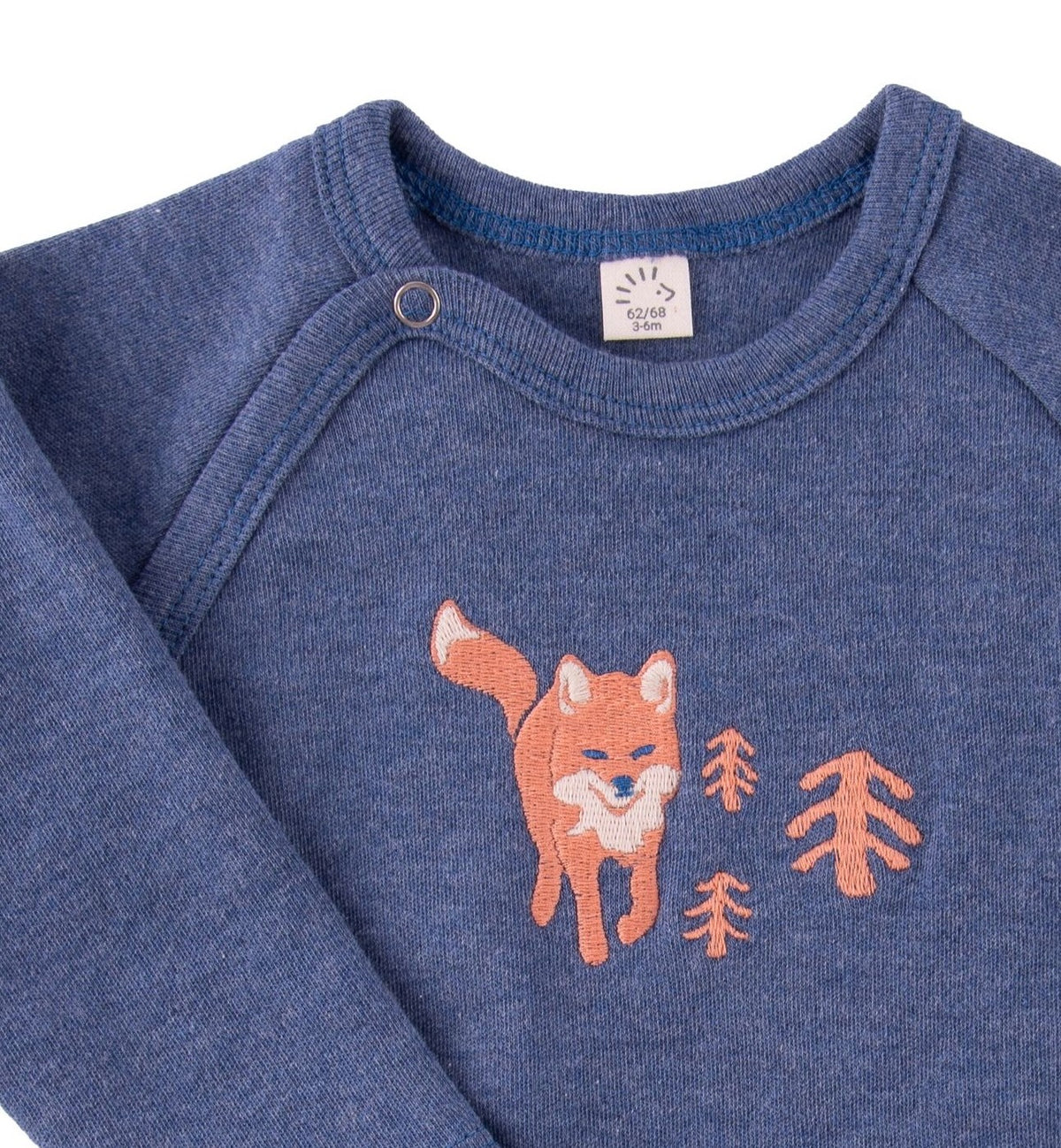 Iobio by Popolini Baby Shirt Langarm Col. Foxes Herbst/Winter 24/25