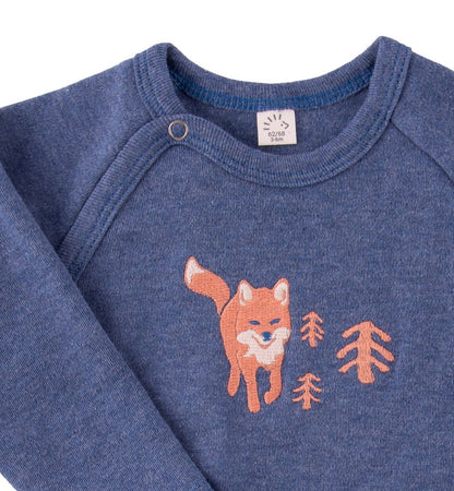 Iobio by Popolini Baby Shirt Langarm Col. Foxes Herbst/Winter 24/25