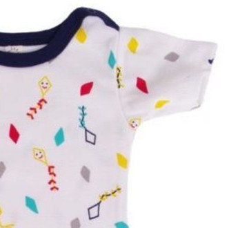 iobio Babybody BW Halbarm Drachen Kite