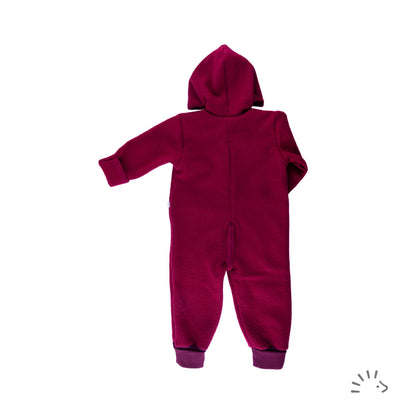 iobio Kinderoverall festes Wollwalk