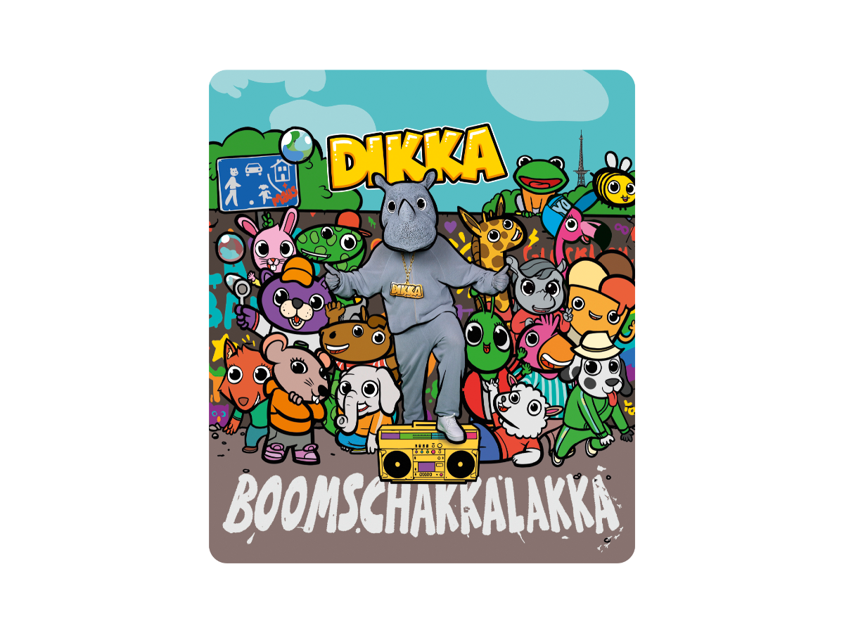 Tonies Hörfigur für Toniebox Dikka Boomschakkalakka 5J+