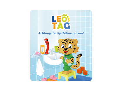 tonies Hörfigur für Toniebox: Leo's Tag: Achtung, Fertig, Zähneputzen