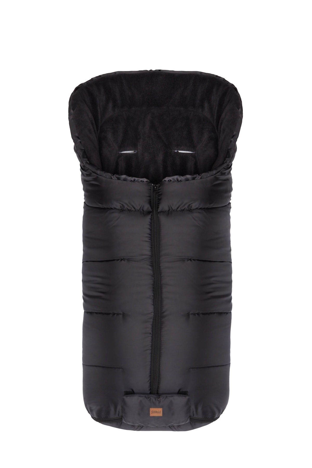 Fillikid Kinderwagen Winter Fußsack ECO Big Schwarz