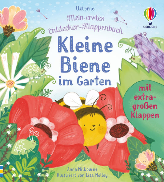 Usborne Entdecker Klappenbuch: Kleine Biene im Garten