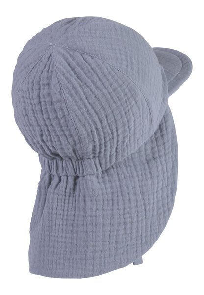 Sterntaler UV Sonnenhut Musselin Schirmmütze mit Nackenschutz
