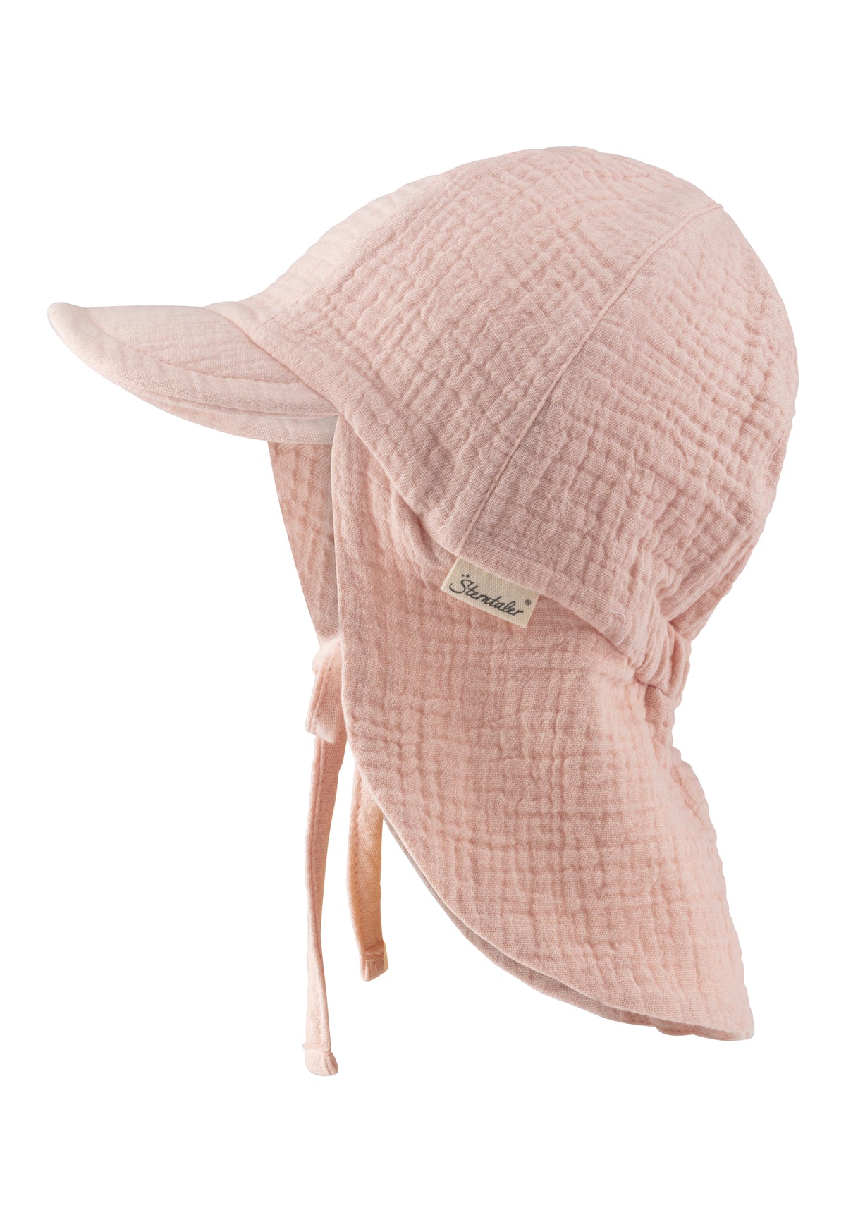 Sterntaler UV Sonnenhut Musselin Schirmmütze mit Nackenschutz