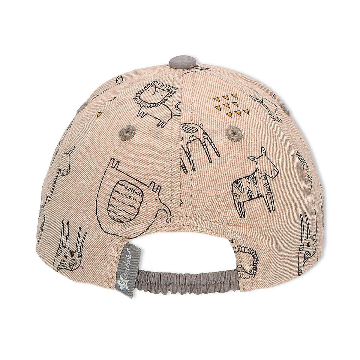 Sterntaler Kinder UV Sonnenhut Basecap mit Gummizug Safari Beige,53 cm (2-4J)