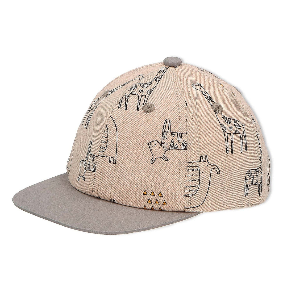Sterntaler Kinder UV Sonnenhut Basecap mit Gummizug Safari Beige,53 cm (2-4J)