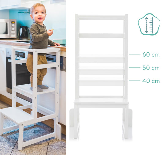 fillikid Lernturm Vista Weiß 90cm