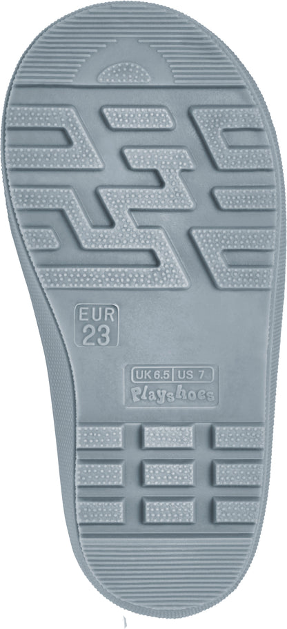 Playshoes kurze Gummistiefel Uni Pastell