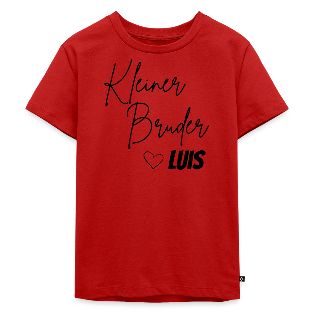 Geschwistershirt Kleiner Bruder - Rot