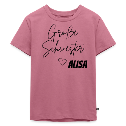 Geschwistershirt Große Schwester - Mauve