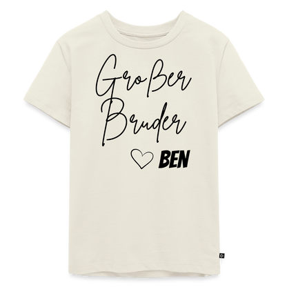Geschwistershirt Großer Bruder - Naturweiß