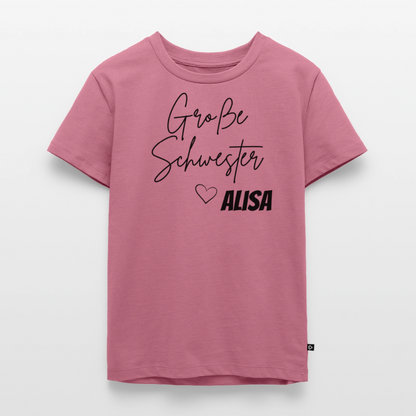 Geschwistershirt Große Schwester - Mauve