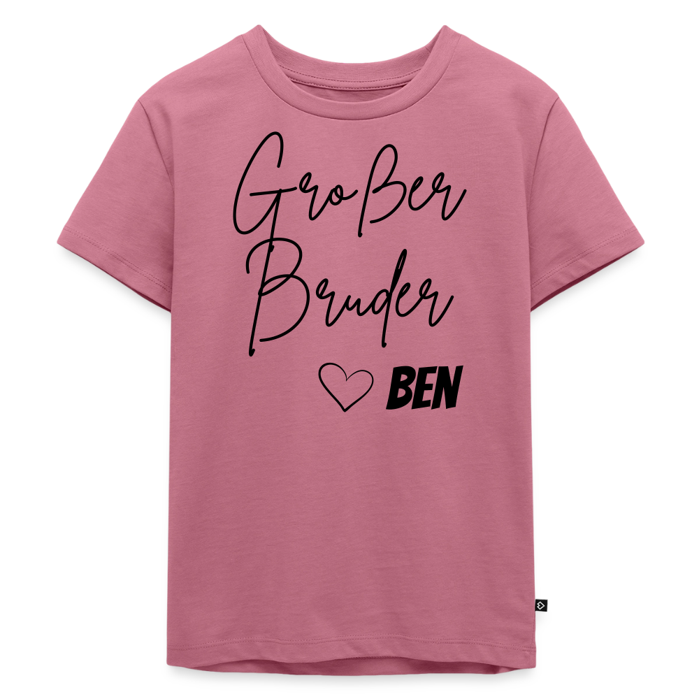 Geschwistershirt Großer Bruder - Mauve