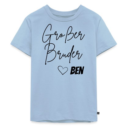 Geschwistershirt Großer Bruder - Hellblau