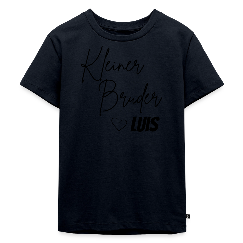 Geschwistershirt Kleiner Bruder - Navy