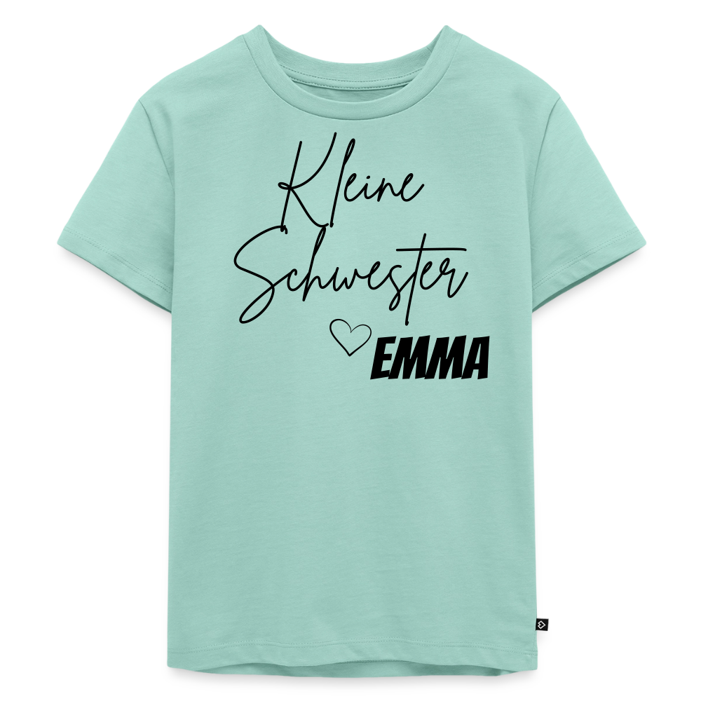 Geschwistershirt Kleine Schwester - Mint 