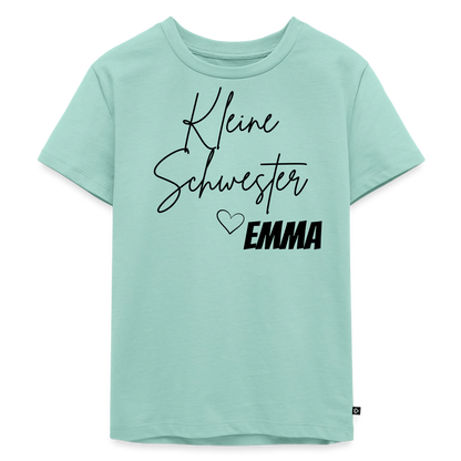 Geschwistershirt Kleine Schwester - Mint 
