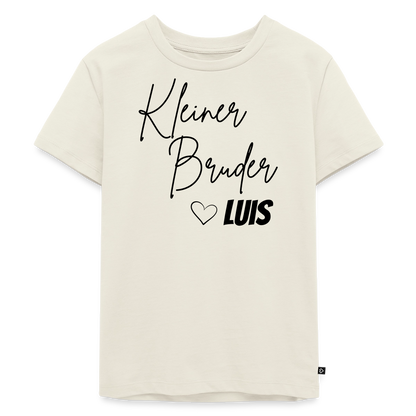 Geschwistershirt Kleiner Bruder - Naturweiß