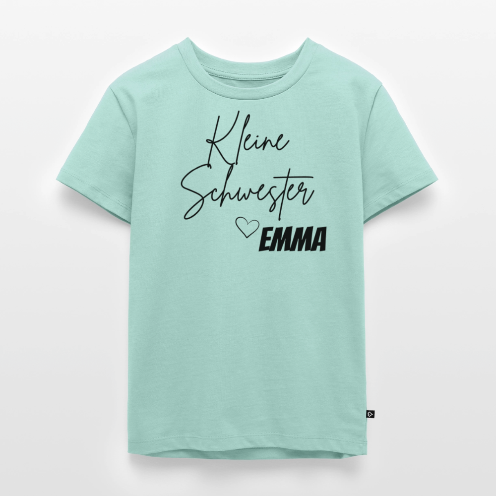 Geschwistershirt Kleine Schwester - Mint 