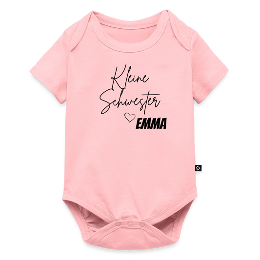 Baby Bio-Kurzarm-Body - Rosa