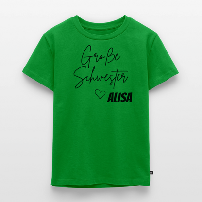 Geschwistershirt Große Schwester - Grün