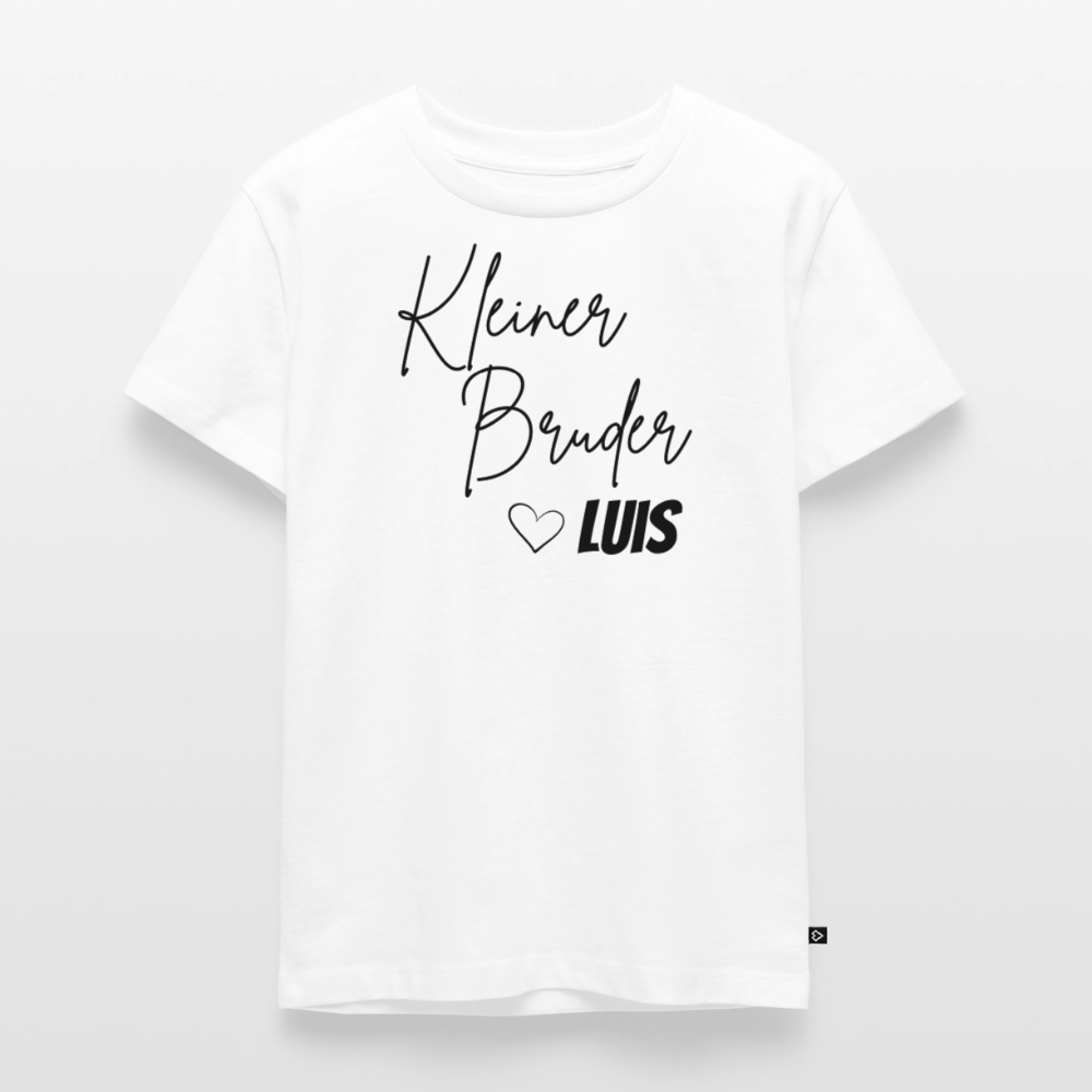 Geschwistershirt Kleiner Bruder - Weiß