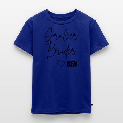 Geschwistershirt Großer Bruder - Royalblau