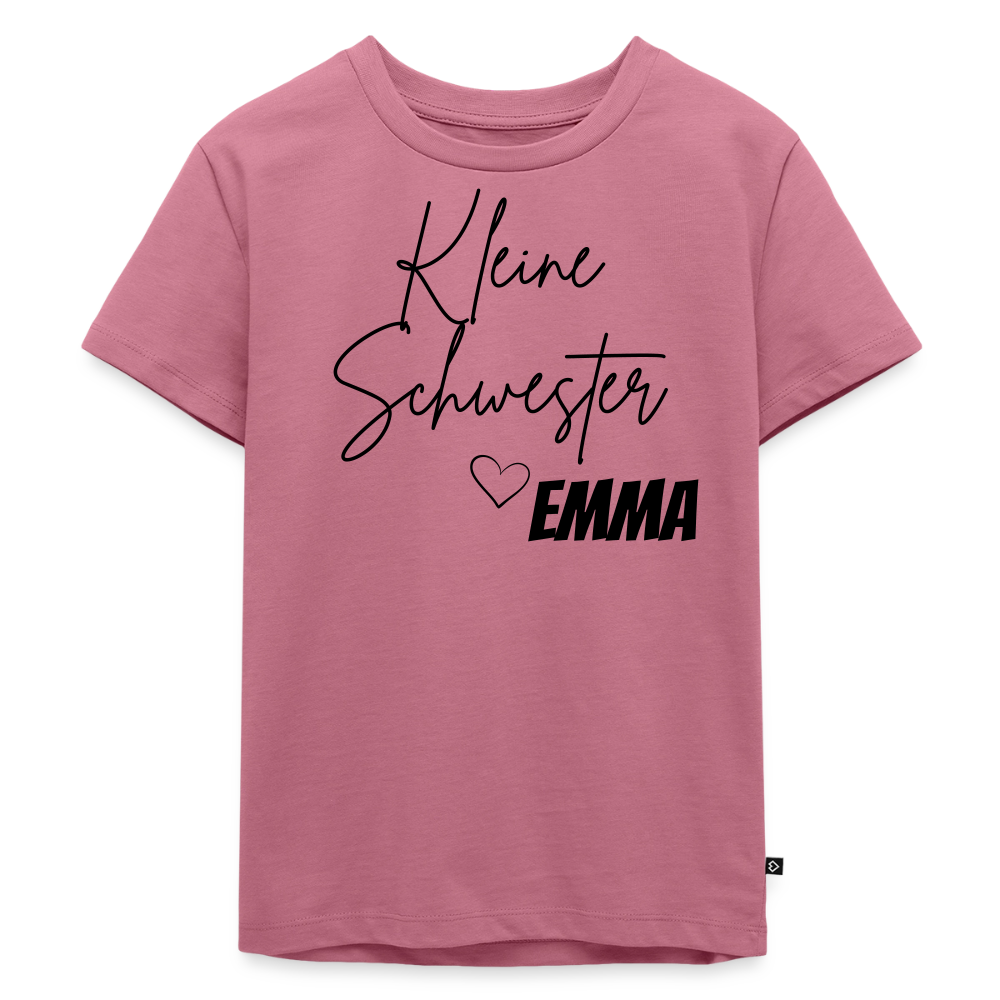 Geschwistershirt Kleine Schwester - Mauve