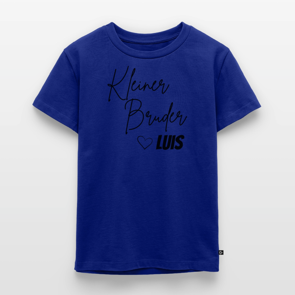 Geschwistershirt Kleiner Bruder - Royalblau