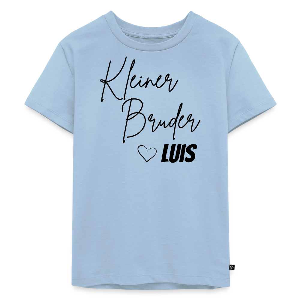 Geschwistershirt Kleiner Bruder - Hellblau